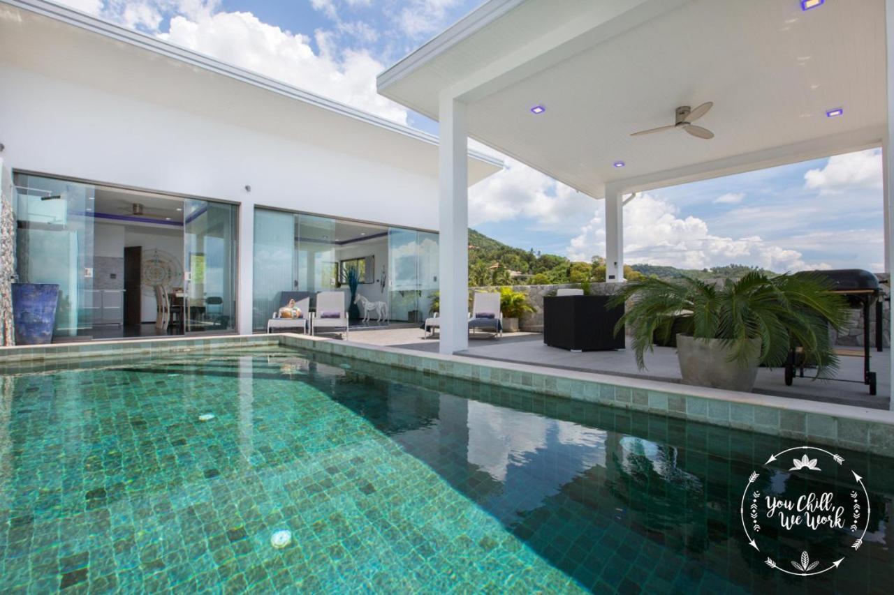 Villa Azur, 4 Bedrooms, Ocean View Praia Chaweng Exterior foto
