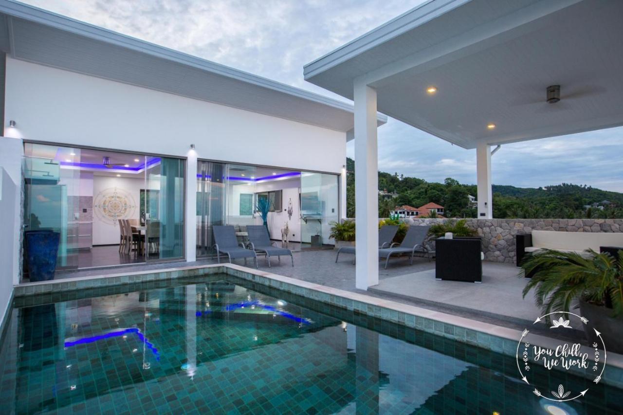 Villa Azur, 4 Bedrooms, Ocean View Praia Chaweng Exterior foto