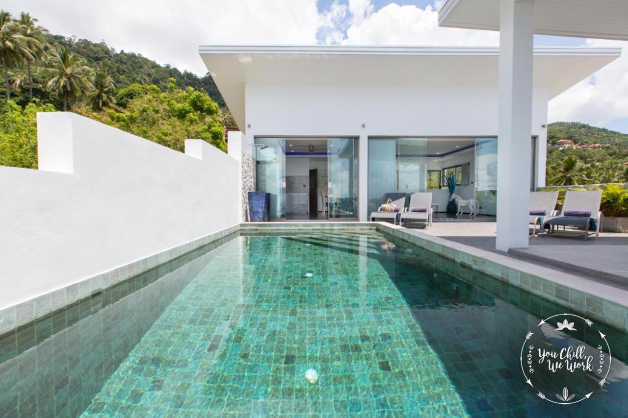 Villa Azur, 4 Bedrooms, Ocean View Praia Chaweng Exterior foto