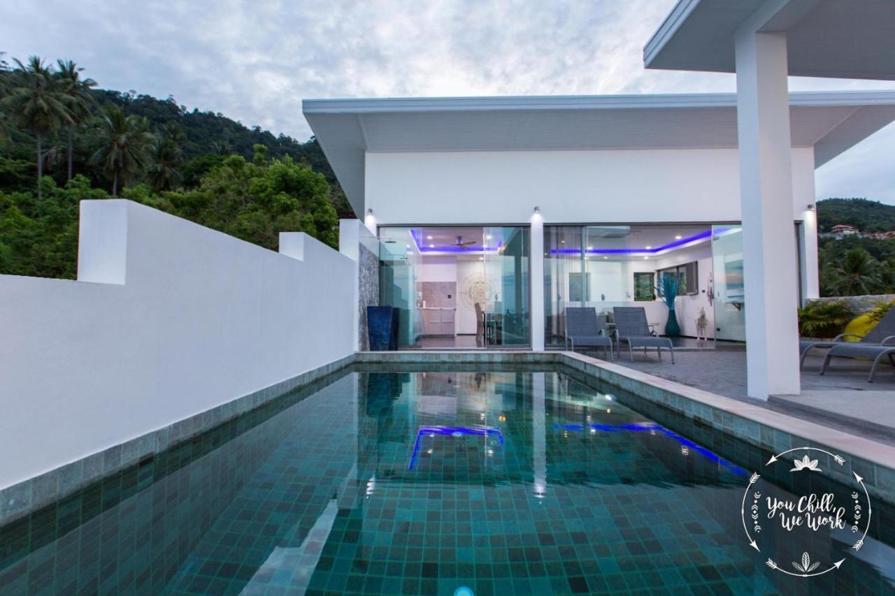 Villa Azur, 4 Bedrooms, Ocean View Praia Chaweng Exterior foto