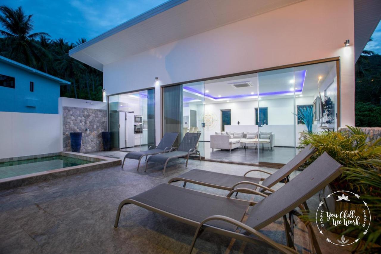 Villa Azur, 4 Bedrooms, Ocean View Praia Chaweng Exterior foto