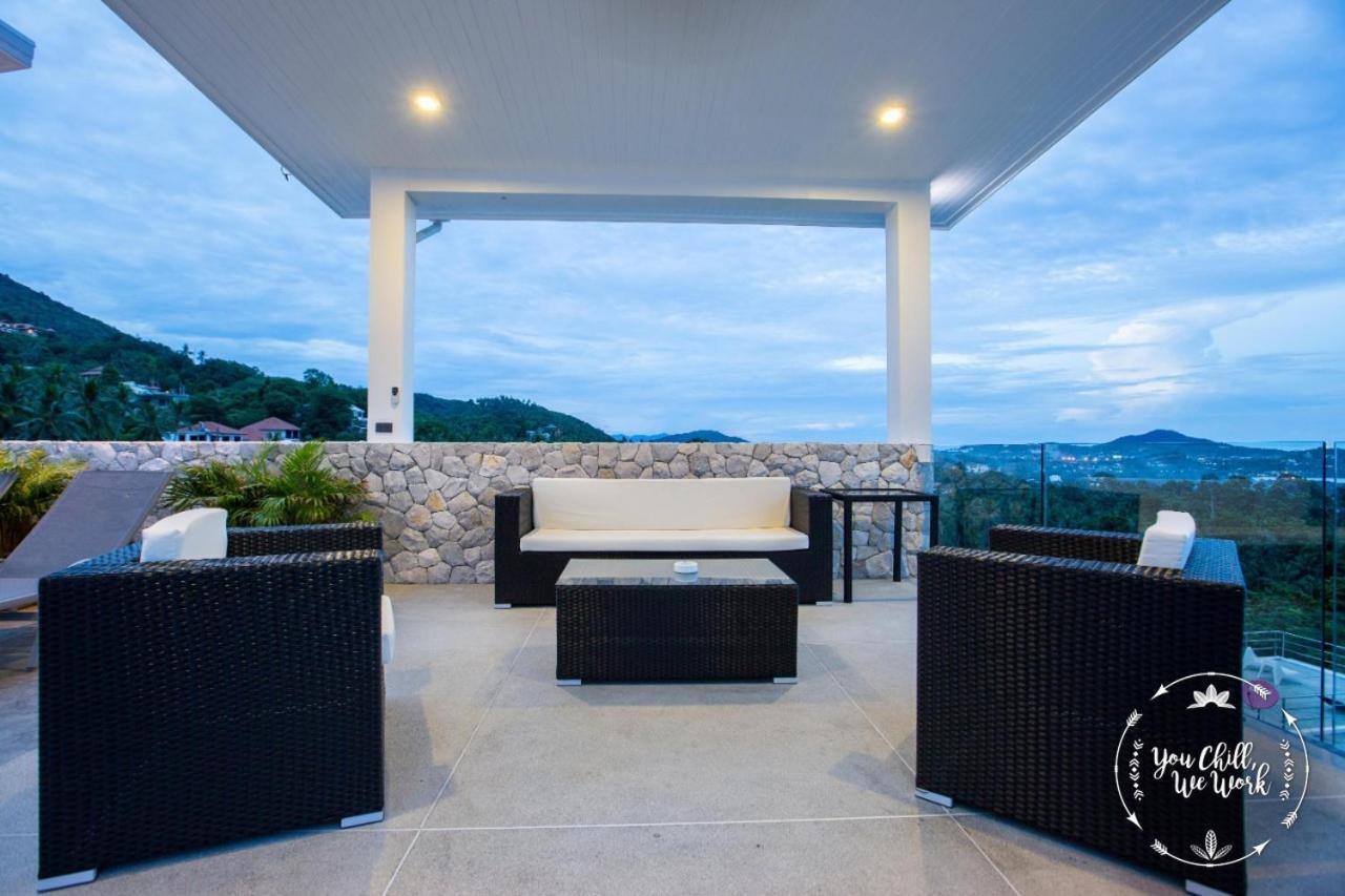 Villa Azur, 4 Bedrooms, Ocean View Praia Chaweng Exterior foto