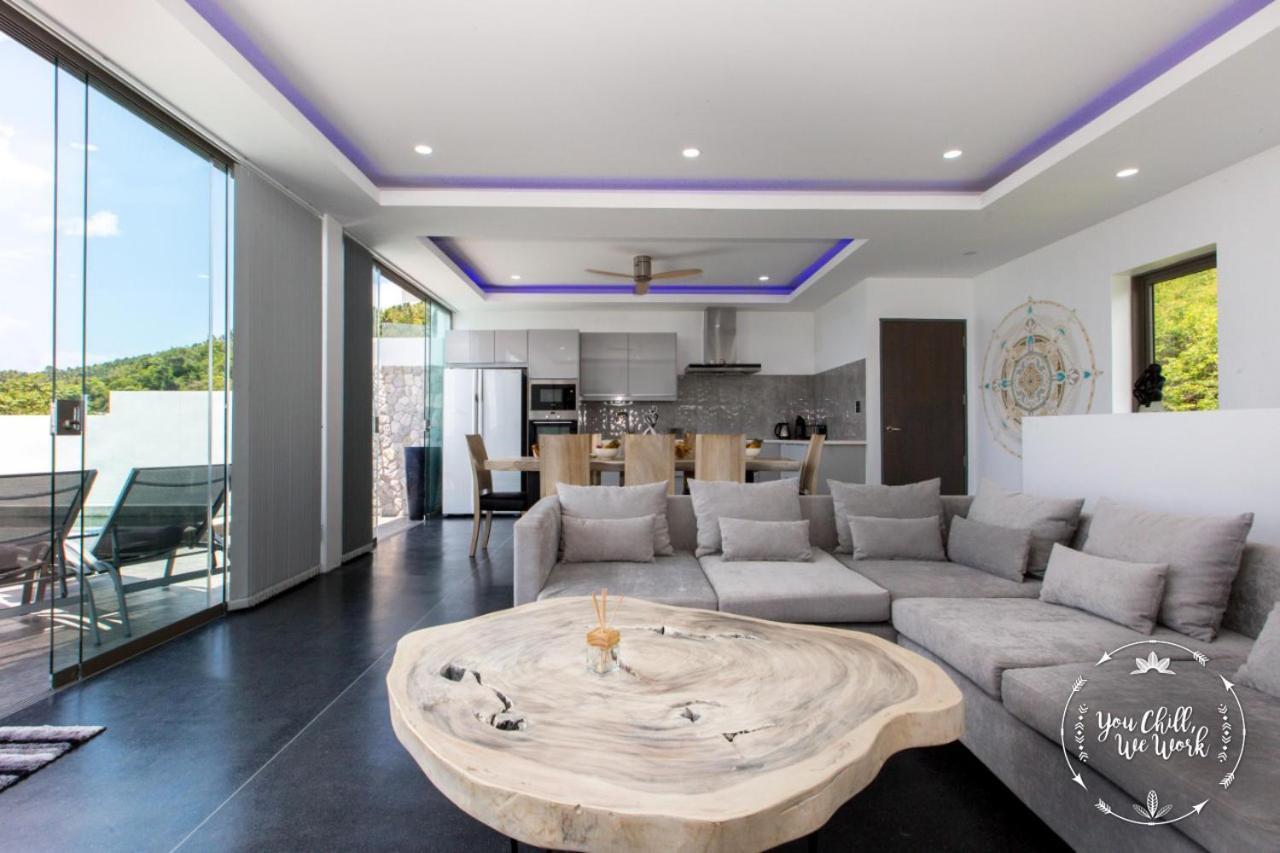 Villa Azur, 4 Bedrooms, Ocean View Praia Chaweng Exterior foto