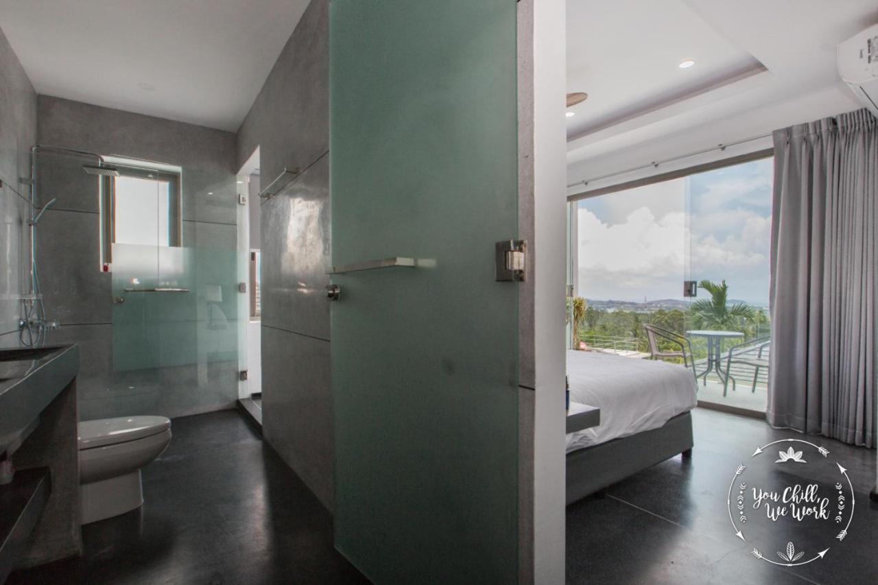 Villa Azur, 4 Bedrooms, Ocean View Praia Chaweng Exterior foto