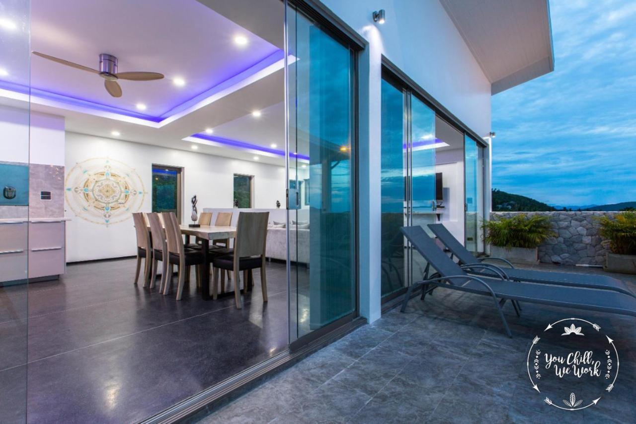 Villa Azur, 4 Bedrooms, Ocean View Praia Chaweng Exterior foto