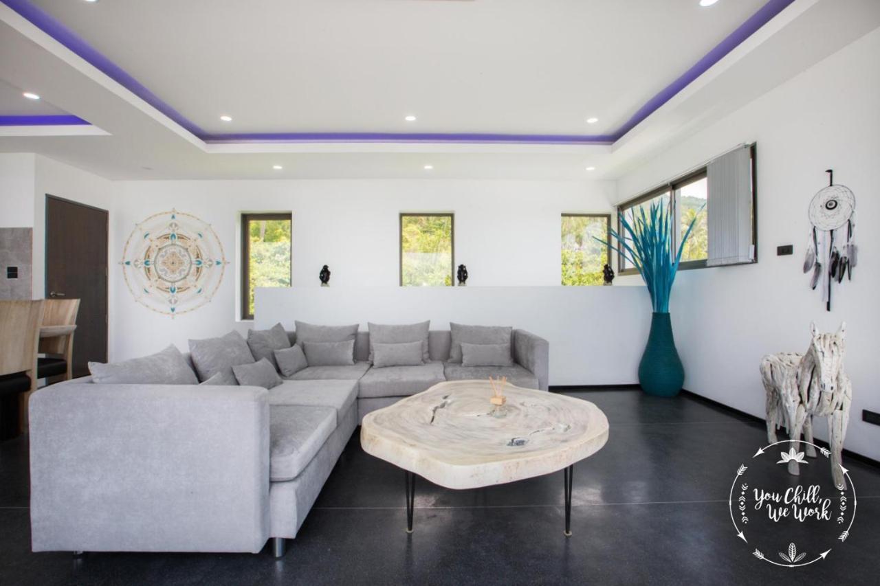 Villa Azur, 4 Bedrooms, Ocean View Praia Chaweng Exterior foto